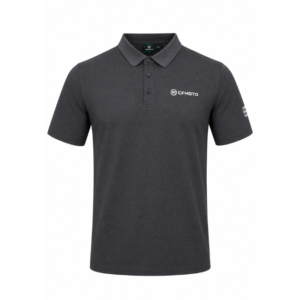 CFMOTO MEN’S POLO SHIRT – DARK GREY