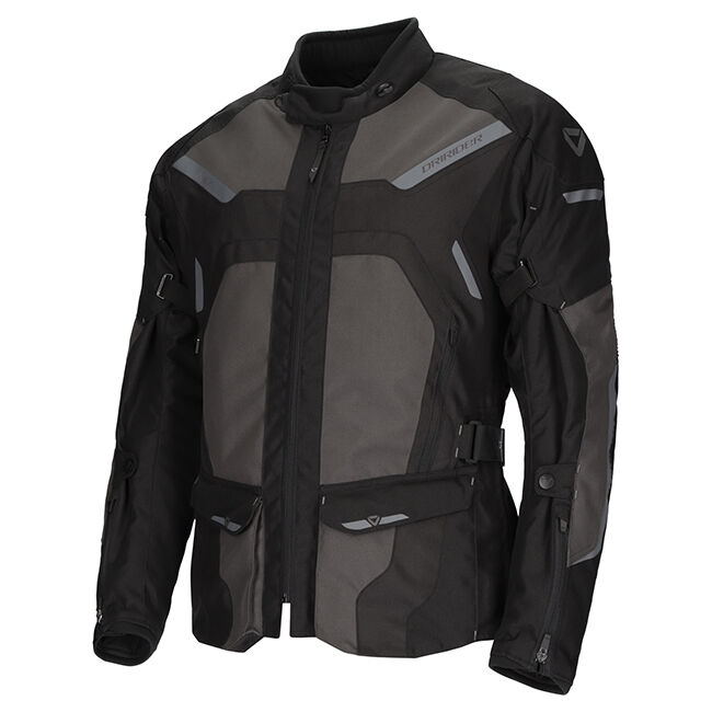 DRIRIDER APEX 6 JACKET - BLACK/GREY