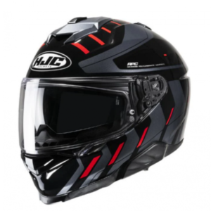 HJC i71 SIMO MC-1 HELMET – GREY/BLACK/RED