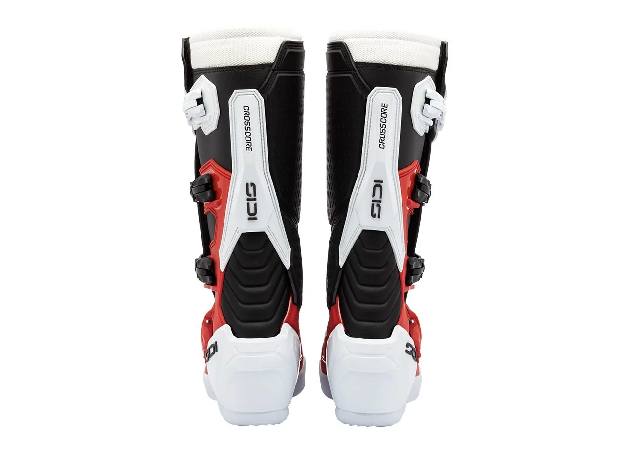 SIDI CROSSCORE MOTOCROSS BOOTS - RED/WHITE/BLACK - Image 4