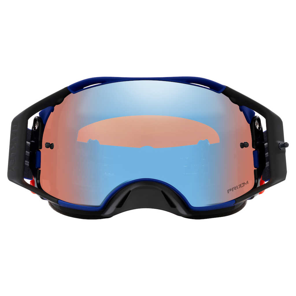 OAKLEY AIRTAKE MOTO B1B BLUE PRIZM GOGGLES - SAPPHIRE LENS - Image 2