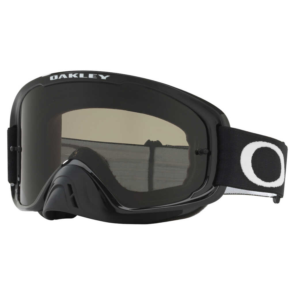OAKLEY O FRAME 2.0 PRO JET BLACK GOGGLES - DARK GREY LENS