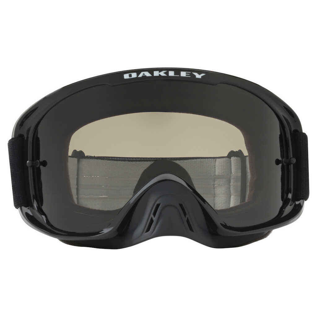 OAKLEY O FRAME 2.0 PRO JET BLACK GOGGLES - DARK GREY LENS - Image 2