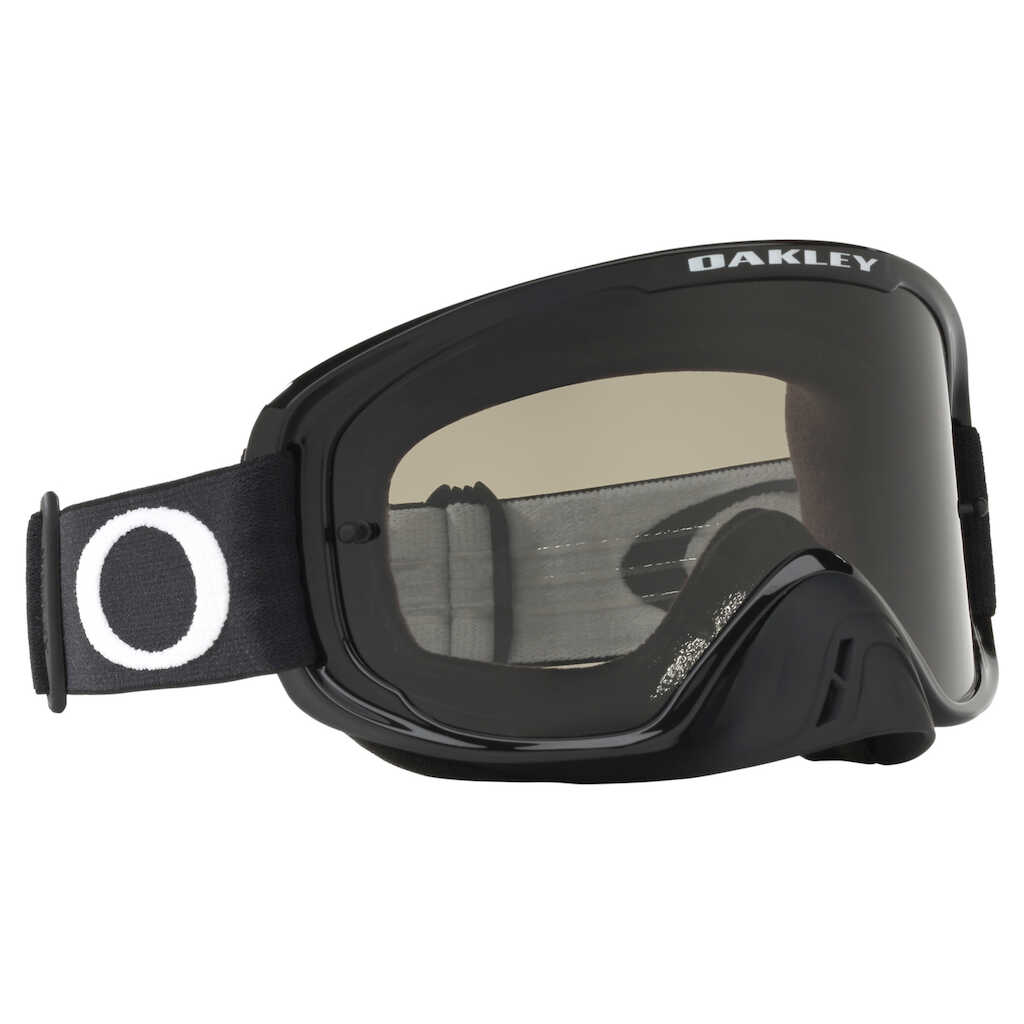 OAKLEY O FRAME 2.0 PRO JET BLACK GOGGLES - DARK GREY LENS - Image 3