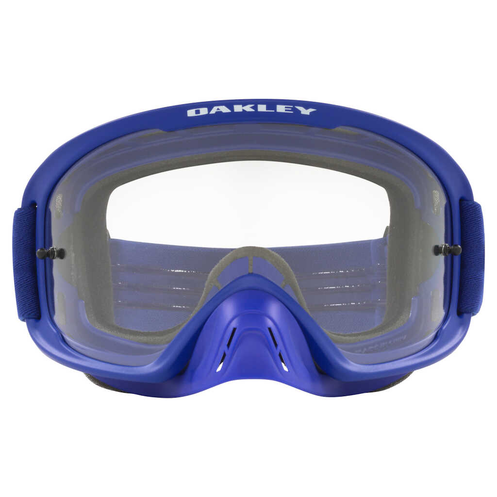 OAKLEY O FRAME 2.0 PRO MOTO BLUE GOGGLES - CLEAR LENS - Image 2