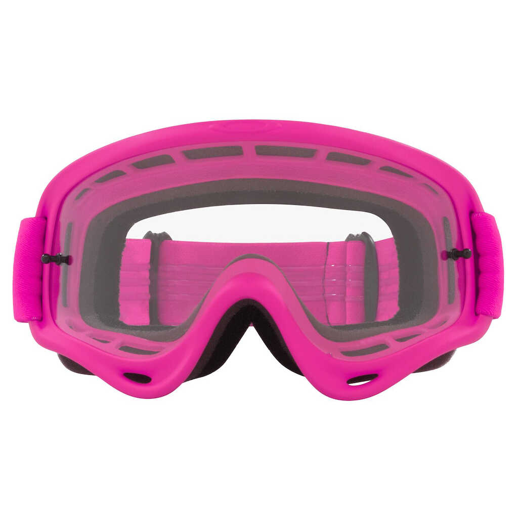 OAKLEY O FRAME MOTO PINK GOGGLES - CLEAR LENS - Image 2