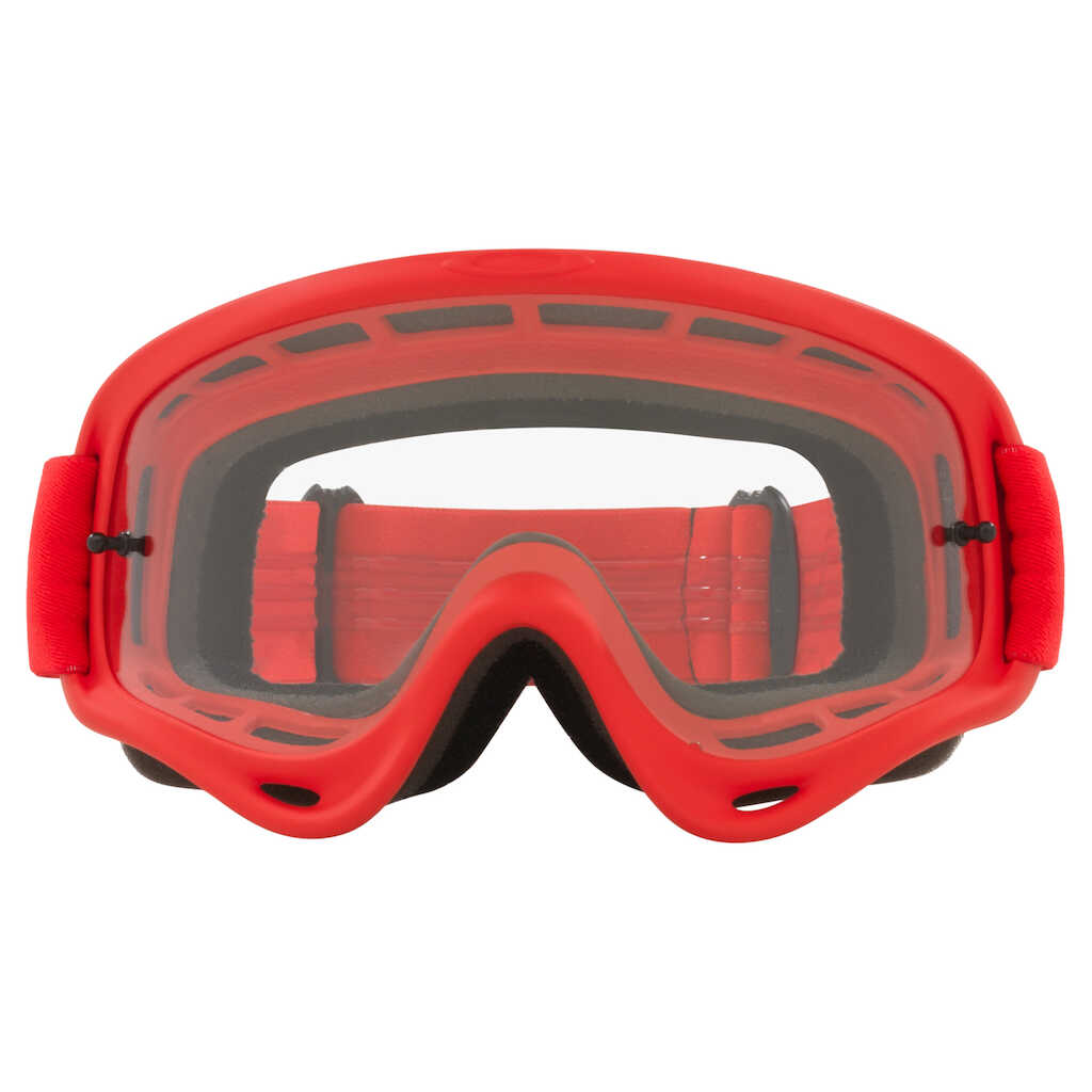 OAKLEY O FRAME XS RED GOGGLES - CLEAR LENS - YOUTH - Image 2