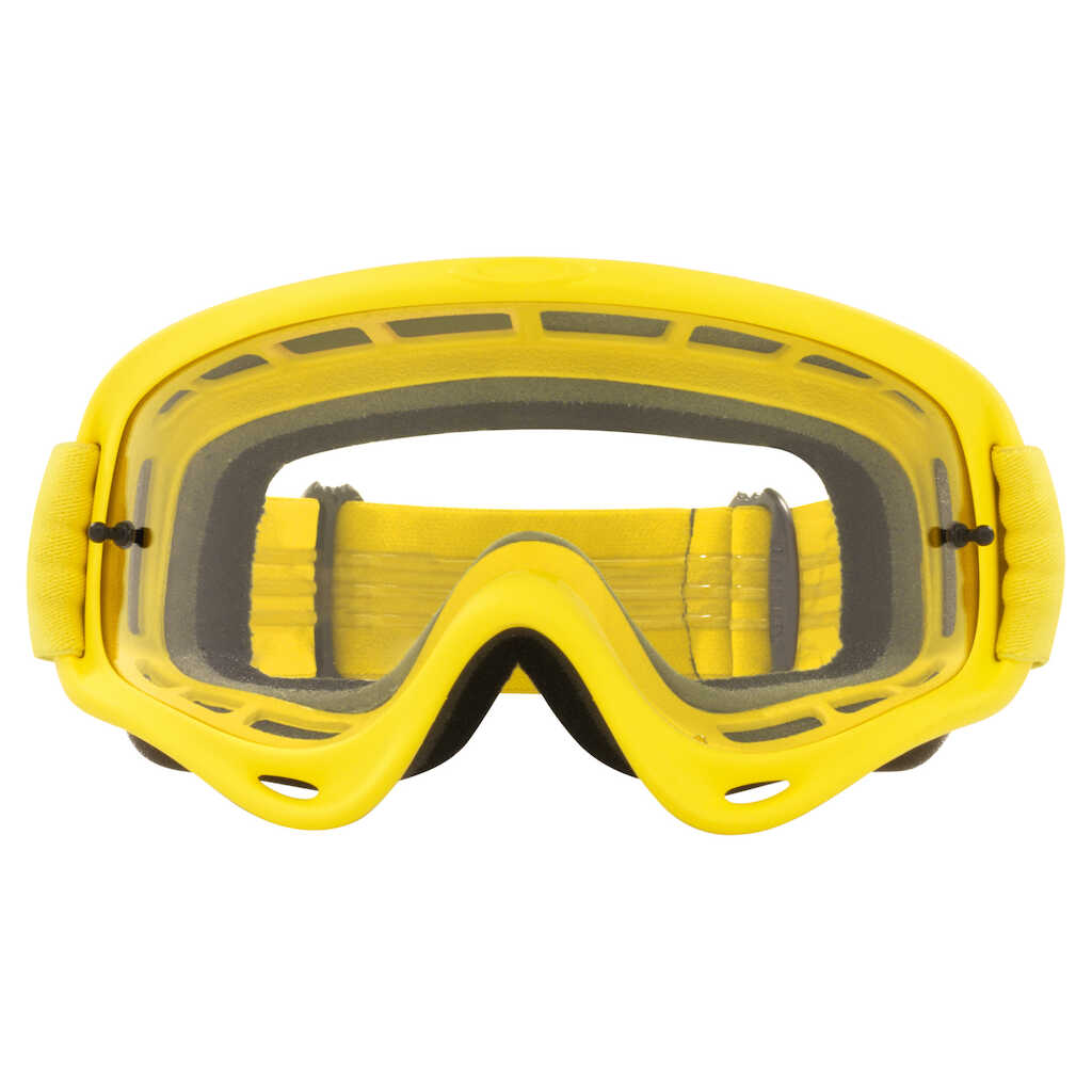 OAKLEY O FRAME XS YELLOW GOGGLES - CLEAR LENS - YOUTH - Image 2