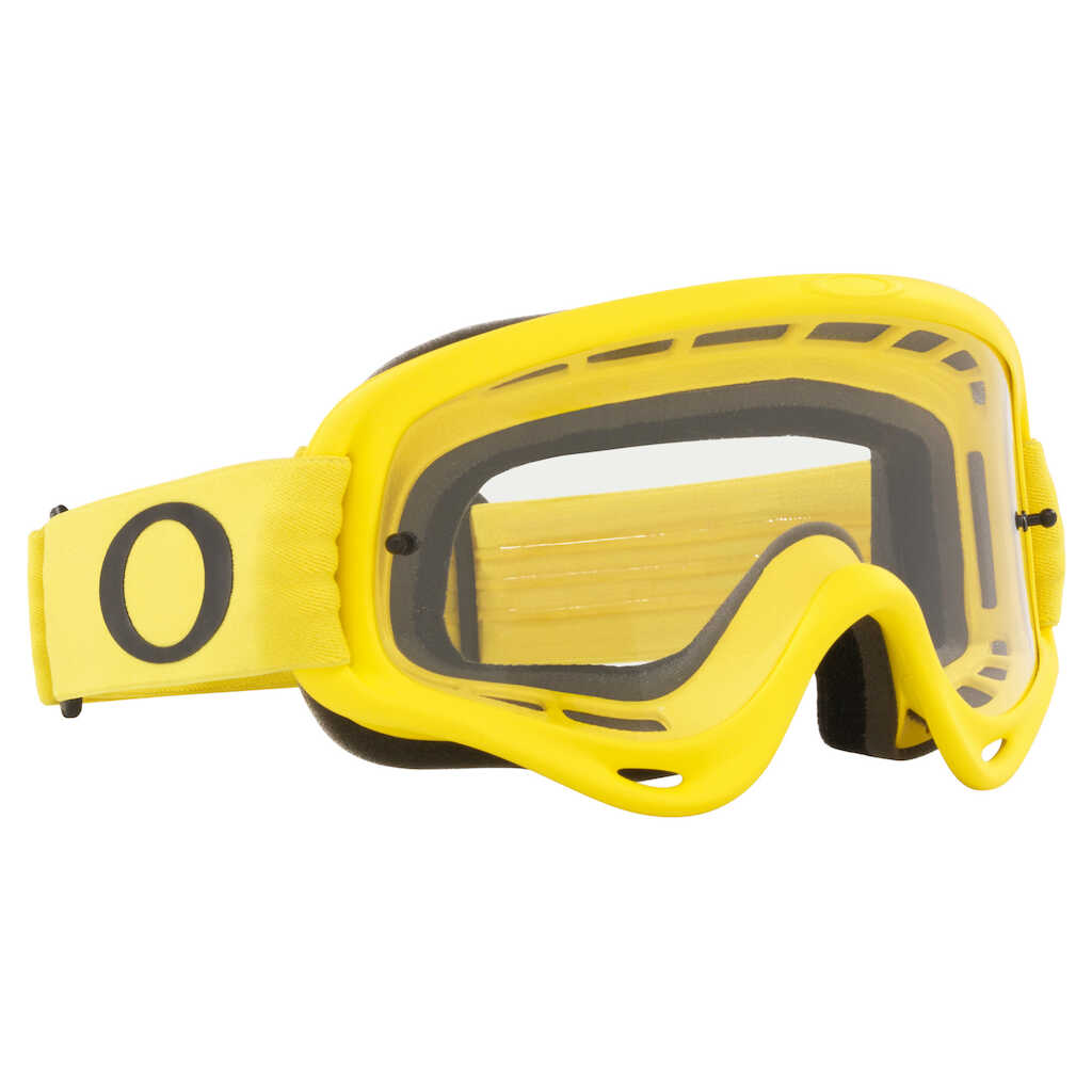 OAKLEY O FRAME XS YELLOW GOGGLES - CLEAR LENS - YOUTH - Image 3