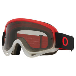 OAKLEY O FRAME TEAM RED MX GOGGLES – LIGHT GREY LENS