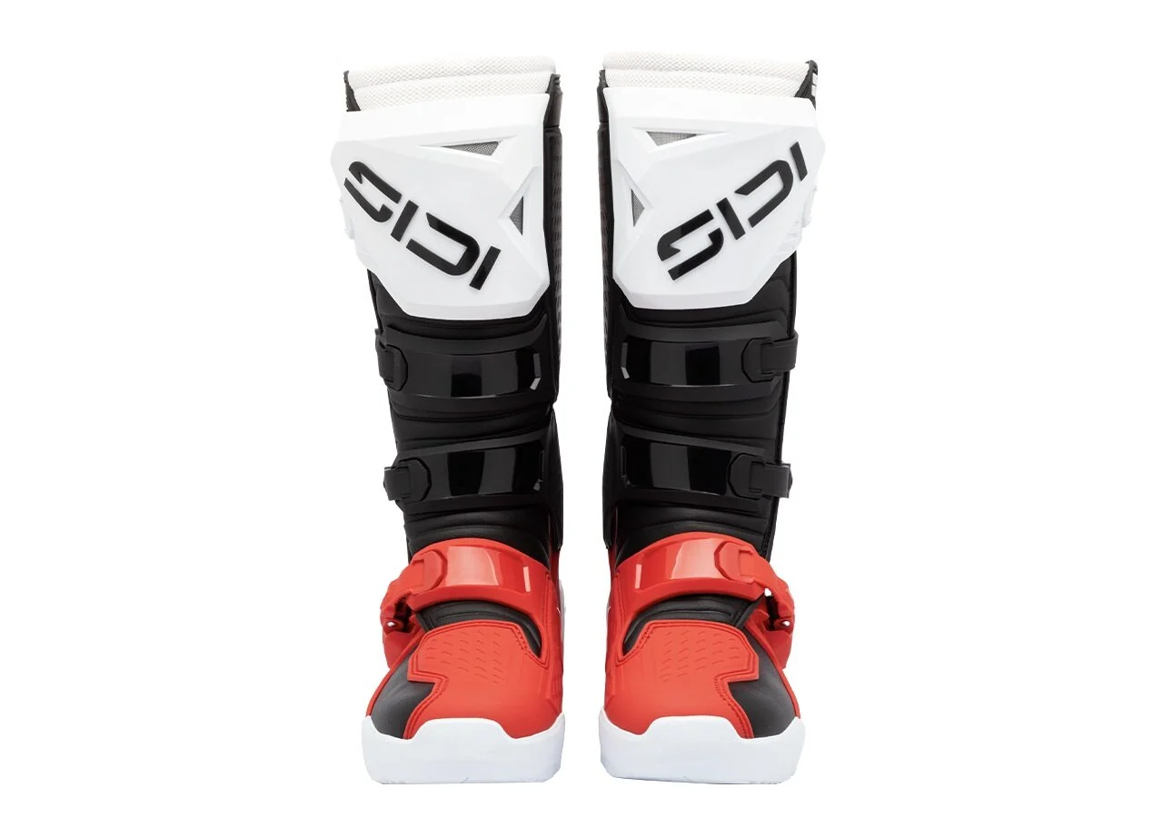 SIDI CROSSCORE MOTOCROSS BOOTS - RED/WHITE/BLACK - Image 3
