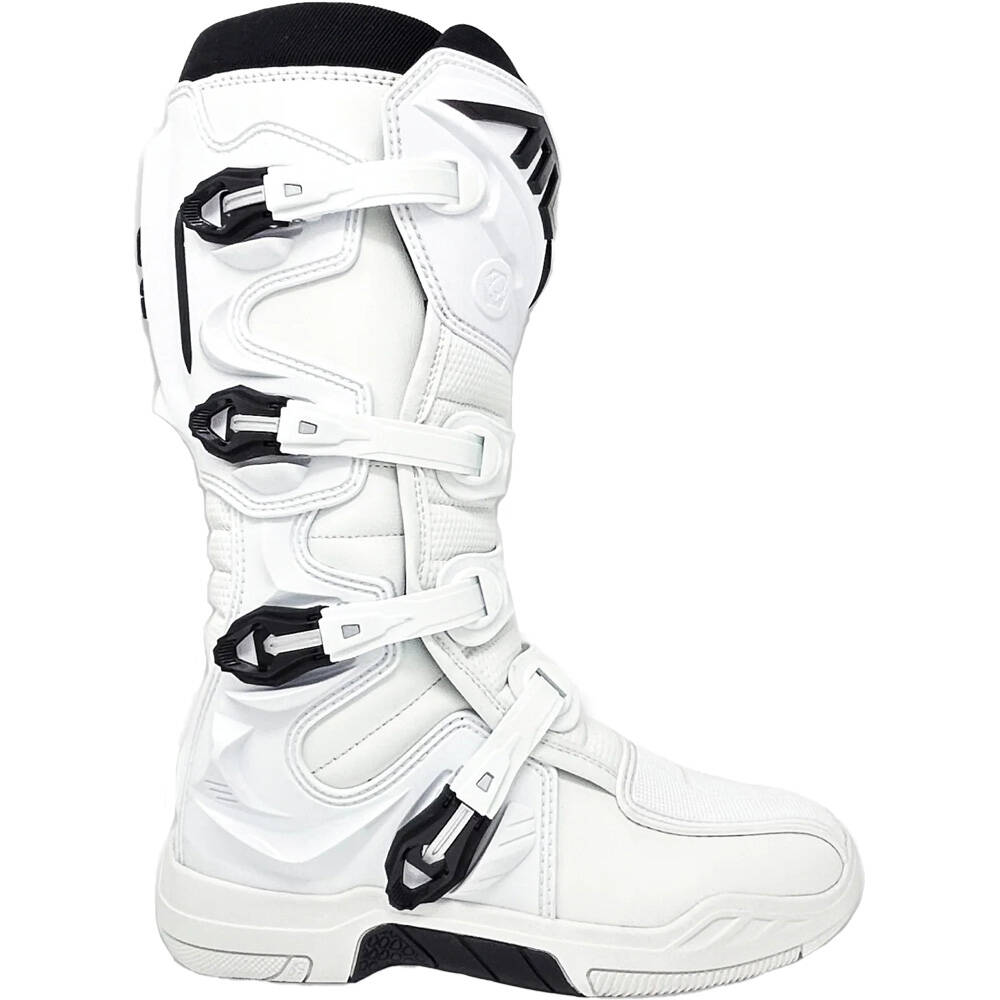 ATLAS TRACTION MX BOOTS - WHITE - Image 3