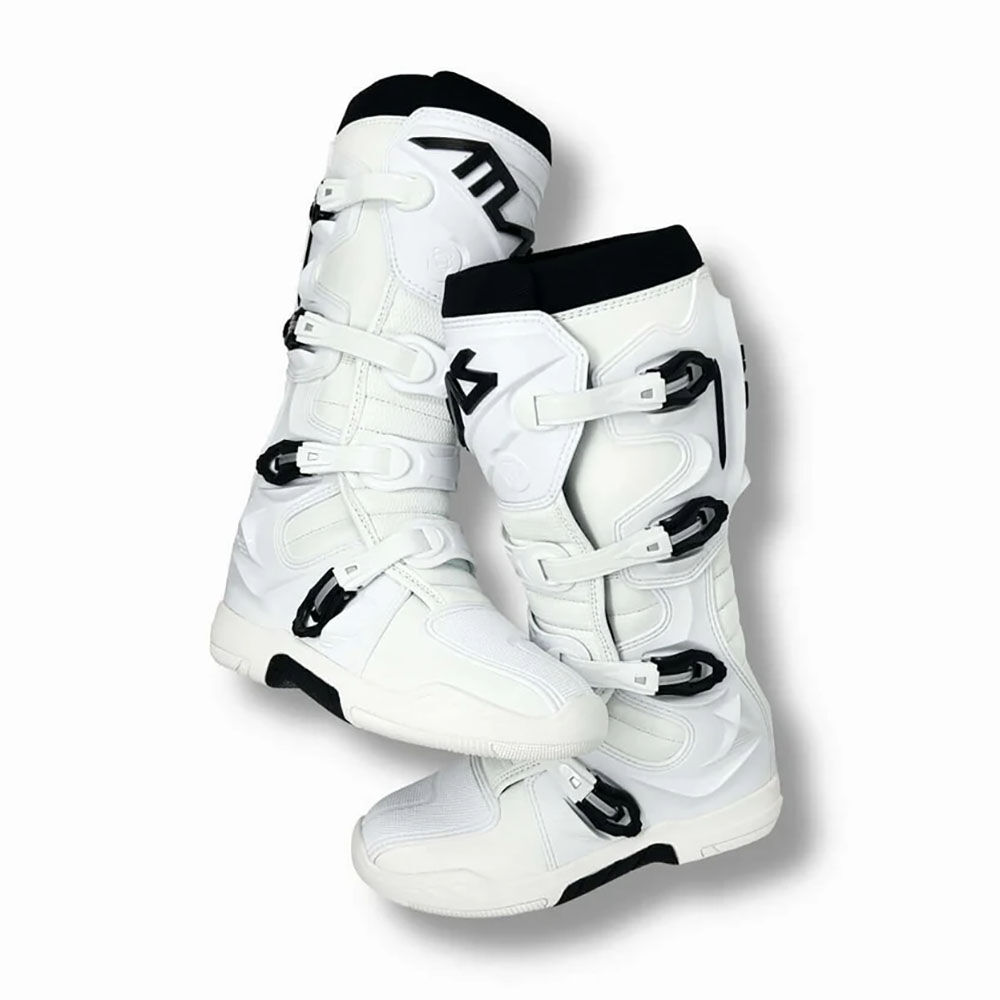 ATLAS TRACTION MX BOOTS - WHITE - Image 7