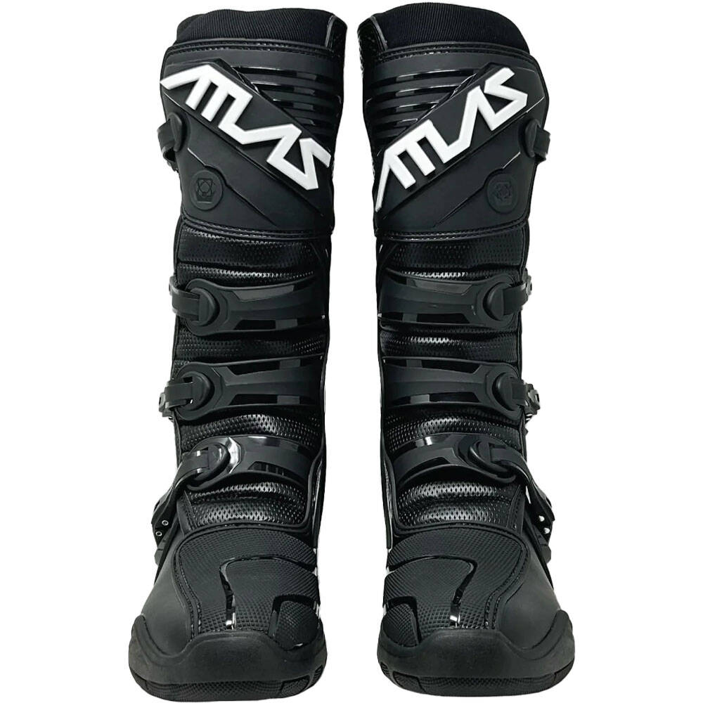 ATLAS TRACTION MX BOOTS - BLACK - Image 2