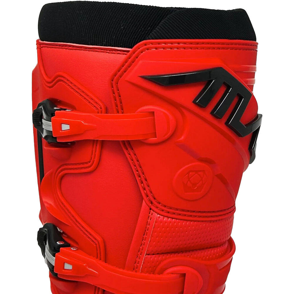 ATLAS TRACTION MX BOOTS - RED - Image 5