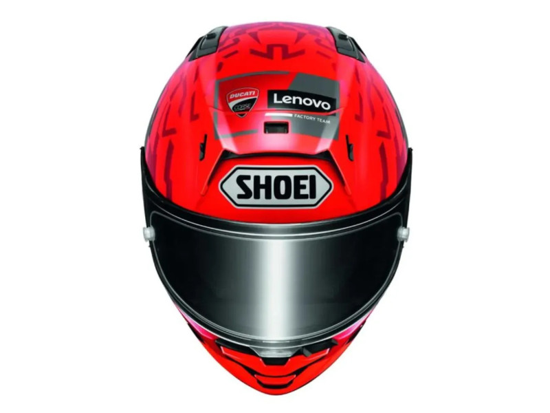 SHOEI X-SPR PRO LIMITED EDITION MARC MARQUEZ 9 TC-1 HELMET - RED - Image 2