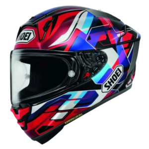 SHOEI X-SPR PRO VALION TC-10 HELMET – RED/BLUE
