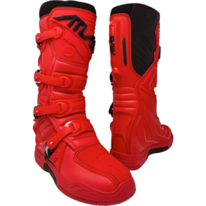 ATLAS TRACTION MX BOOTS – RED