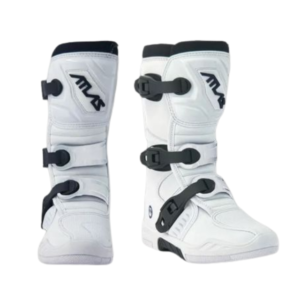 ATLAS TRACTION YOUTH MX BOOTS – WHITE