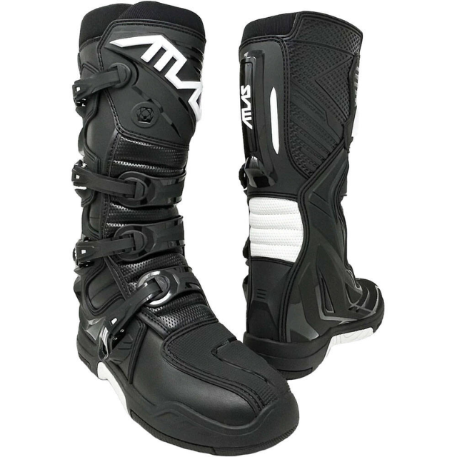 ATLAS TRACTION MX BOOTS - BLACK