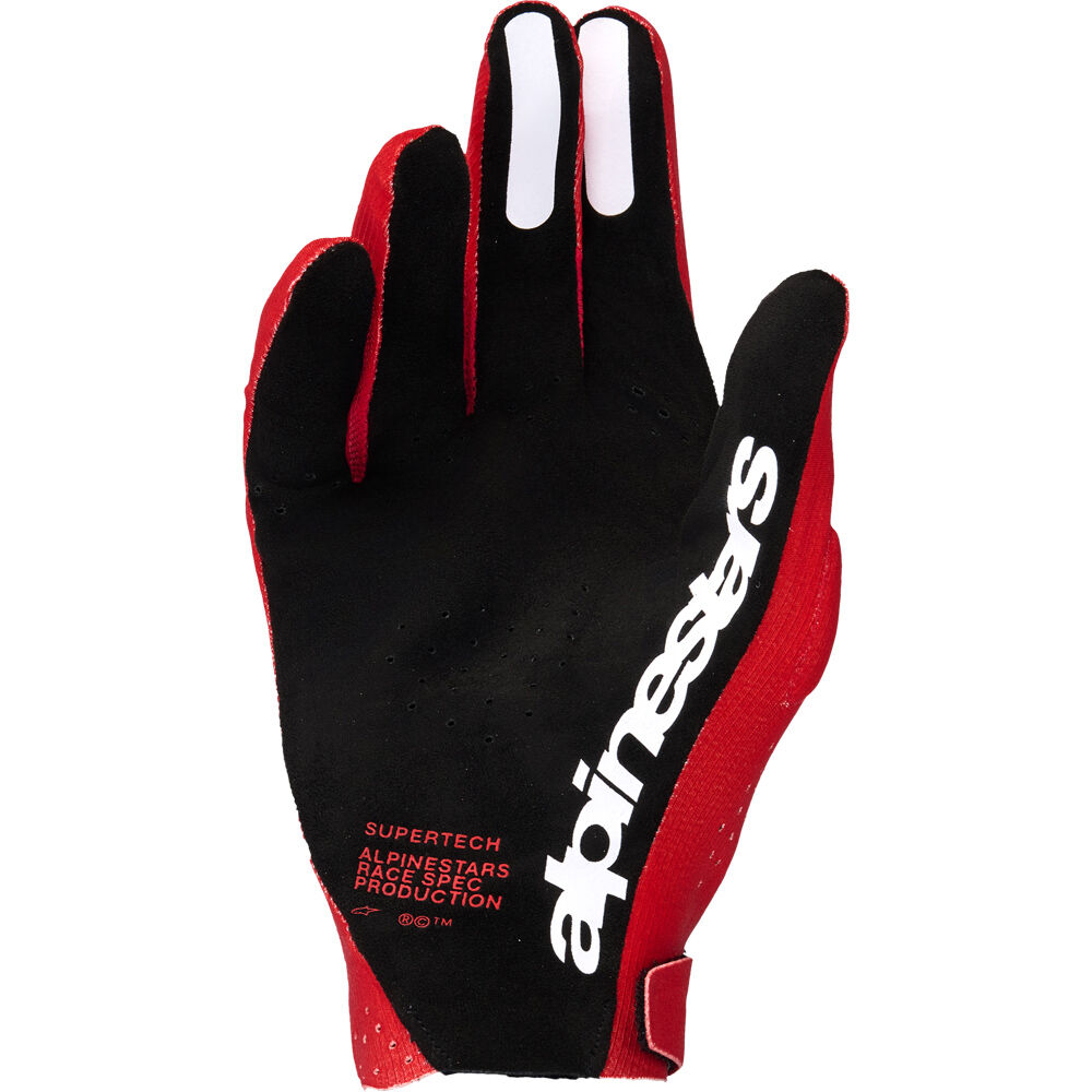 ALPINESTARS 2026 SUPERTECH FIRE GLOVES - RED/BLACK/WHITE - Image 2