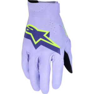 ALPINESTARS 2026 SUPERTECH GLOVES – VIOLET/LAVENDER/YELLOW