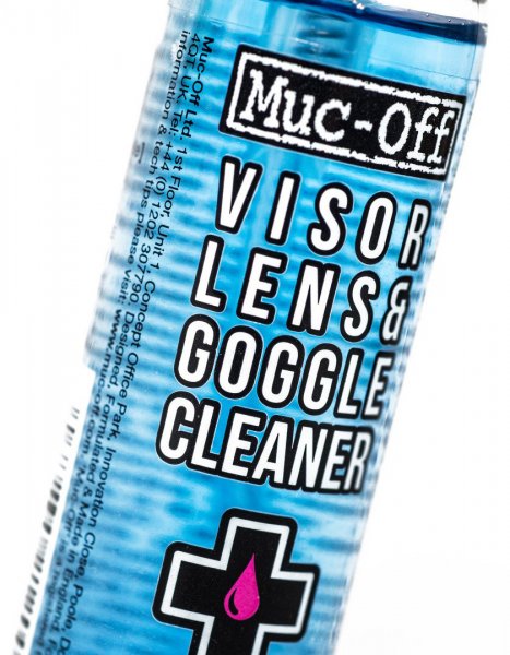 MUC-OFF MOTORCYCLE HELMET GOGGLE VISOR CLEANER 32ML - Image 2