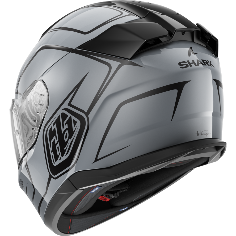 SHARK D-SKWAL 3 DRONE HELMET - GREY/BLACK - Image 2