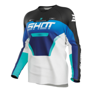 SHOT RACE GEAR DRAW KID STUCK MX JERSEY – BLUE